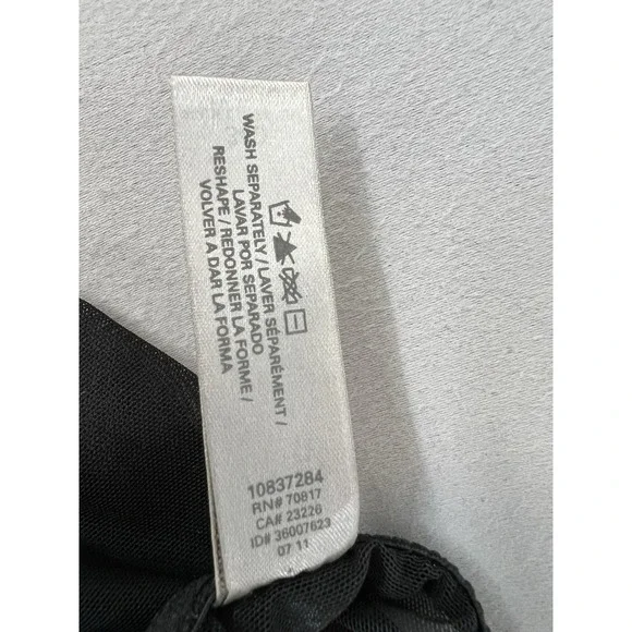 Victoria's Secret Women's Black Lace Push Up Corset Top Bra  34D Sexy - Picture 10 of 11